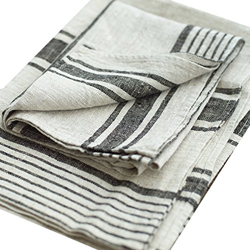 https://linenlavenderlife.com/wp-content/uploads/2016/01/LinenMe-Linen-Provence-Hand-and-Guest-Towels-18-by-28-Inch-Natural-Black-Striped-Set-of-2-0.jpg