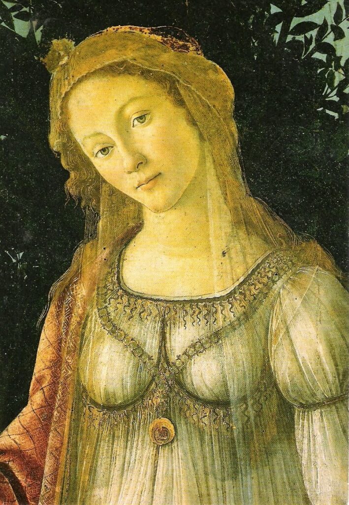 Sandro Botticelli, Spring Detail, Venus